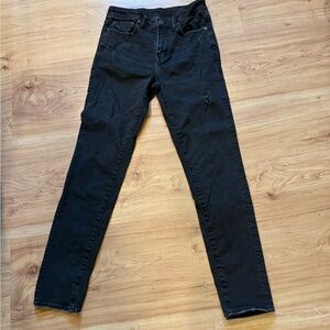 American Eagle Outfitters Women's Black Skinny Jeans 28x30